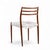 Mid 20th Century Niels Moller Model 78 Mid Century Rosewood Dining Chair For Sale - Image 5 of 9