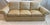 Traditional A. Rudin Upholstered Silk Roll Arm Sofa Loose Back &Seat Cushions With Dressmakers Skirt Four Decorative Pillows For Sale - Image 3 of 12