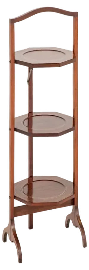 Revival Sheraton Cake Stand in Mahogany, 1900s