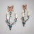 Glass Wall Sconces with Ribbon Motif, 1990s, Set of 2 For Sale - Image 7 of 7
