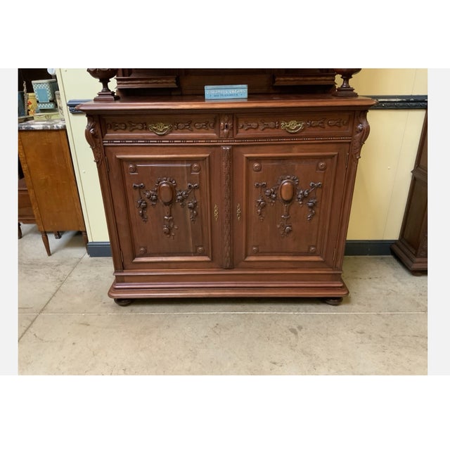 Antique Display Buffet, 1900 For Sale - Image 10 of 11