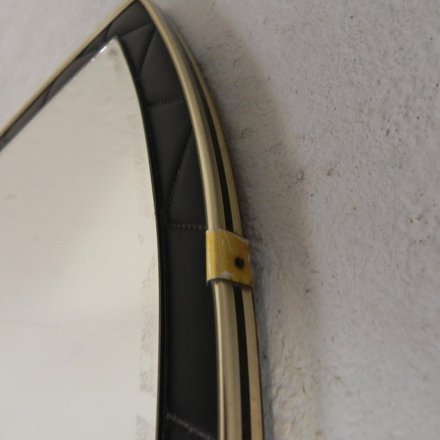 1950s Vintage Mirror with Organic Shape, 1950s For Sale - Image 5 of 10