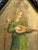 Italian School Artist, Angel Musician, 1800s, Oil on Panel with Gold Leaf For Sale - Image 6 of 9