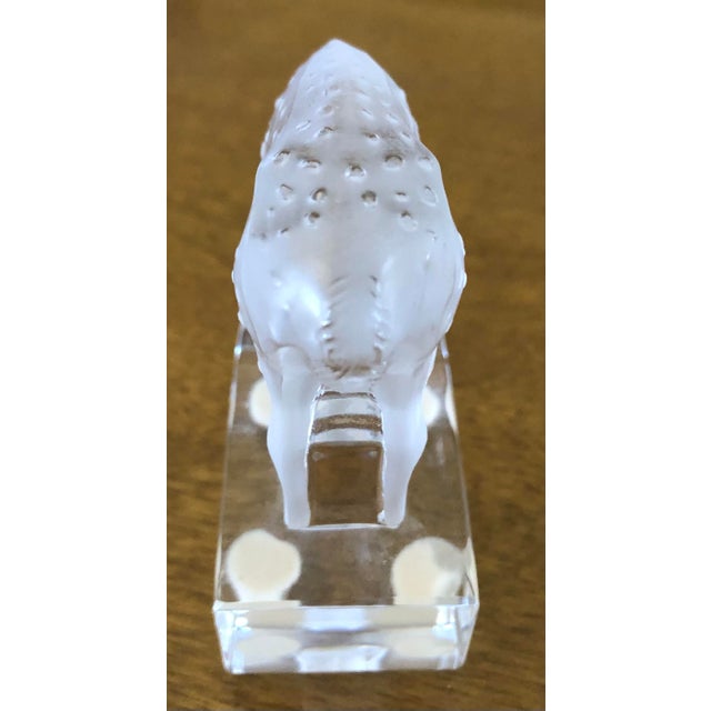 Lalique Vintage Lalique Deer For Sale - Image 4 of 5