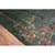 Green 1930s Solid Green Field Floral Antique Chinese Art Deco Carpet Rug For Sale - Image 8 of 9