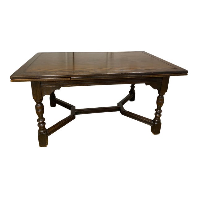 Antique Jacobean Or Spanish Colonial Dining Table Chairish