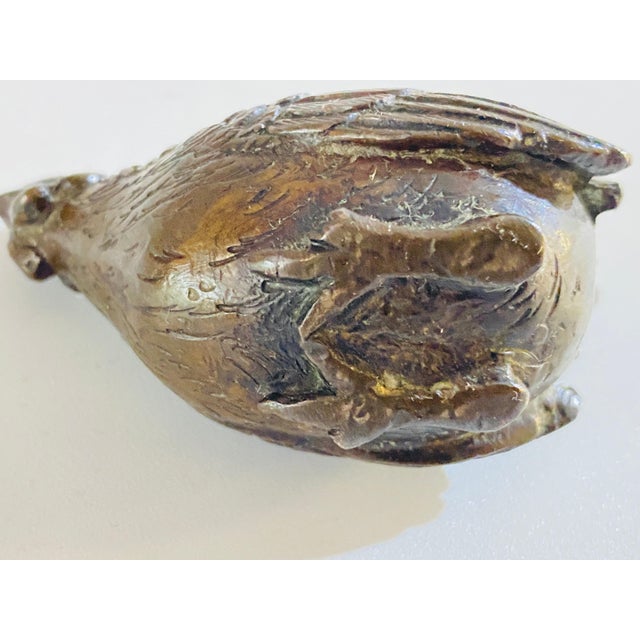 Set of 3 Animals Sculptures Bronze Black Brown Color, France, 1900, 1890s, Set of 3 For Sale - Image 6 of 18