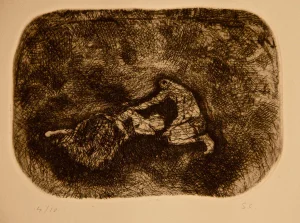 Over the Uncommon - Original Etching by Sandro Chia - 1979 1979