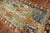 Zabihi Collection Running Deers Pictorial Vintage Karabagh Rug - 4'9" x 8'9" For Sale - Image 4 of 6