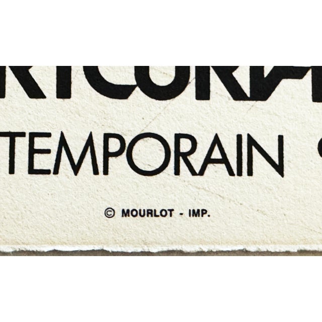 David Hockney Exhibit Poster for Artcurial, Centre d'Art Plastique Contemporain "Portrait of Gregory Evans" by Printed by Mourlot Paris 1979 For Sale - Image 10 of 10
