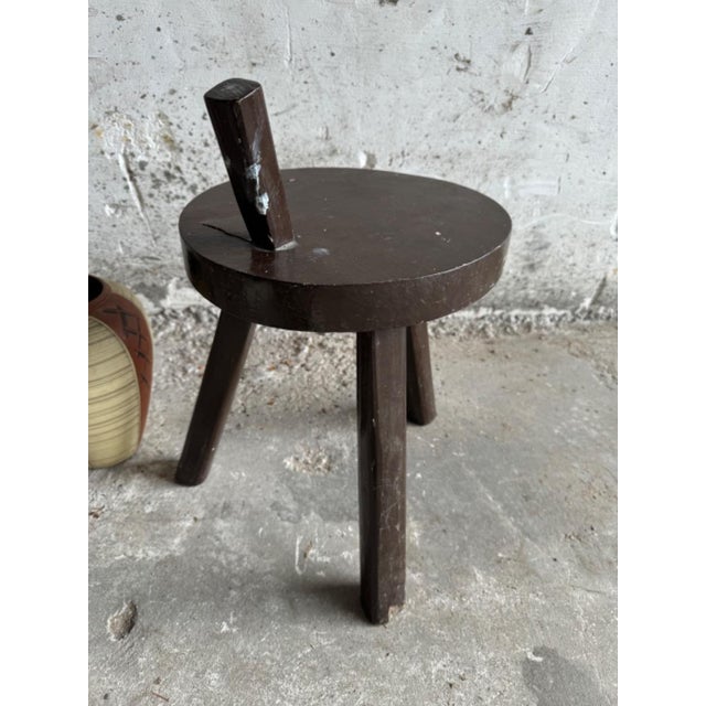 Set of Brutalist Stools For Sale - Image 4 of 13