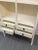 Chinoiserie Zen Ivory Finish Bookcase For Sale - Image 9 of 12