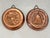 1960s Vintage French Country Copper Fruit Molds, a Pair For Sale - Image 5 of 5