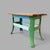 Vintage Industrial Pine Workbench with Cast Iron Base For Sale - Image 6 of 7