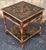 Late 20th Century Theodore Alexander Black Japanned and Ornate Bamboo Single Drawer Tier Side Table For Sale - Image 13 of 18