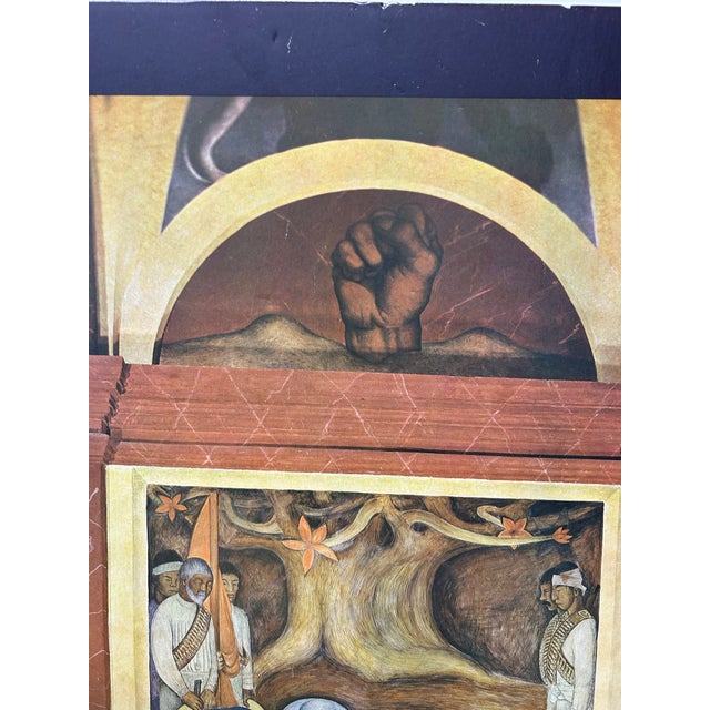 Mexican Diego Rivera Exhibition Poster 1977 For Sale - Image 3 of 8