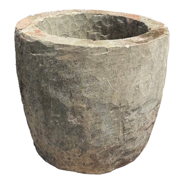 Antique Limestone Trough or Fountain 5126b For Sale