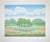 Contemporary Ivan Rabuzin, Landscape, Screen Print, 1990s For Sale - Image 3 of 3