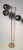 Vintage Koch & Lowy Sonneman Arredoluce Angelo Lelii Brass Floor Lamps For Sale In Chicago - Image 6 of 6