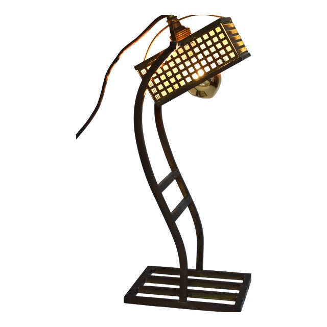 Viennese Art Nouveau Table Lamp, 1920s For Sale