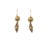 Antique Gold Portuguese 18k Filigree Bomb Drop Earrings For Sale In New York - Image 6 of 11