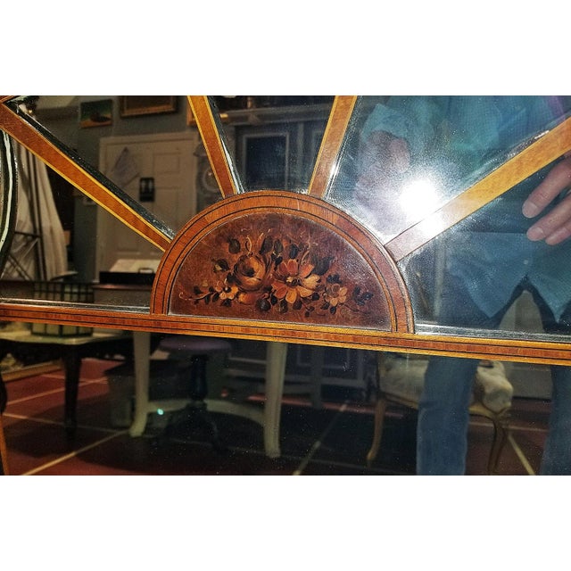 1930s Vintage Mahogany Mirror For Sale - Image 5 of 10