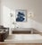 1990s Glass Wall Sconces with 6 Alabaster Cobalt Blue Disks, 1990s, Set of 2 For Sale - Image 5 of 13