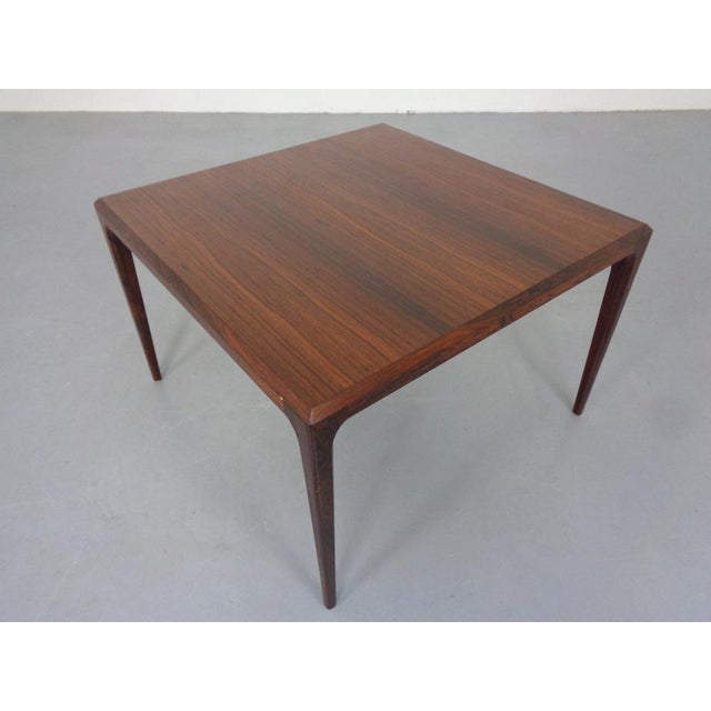 CFC Silkeborg Rosewood Coffee Table by Johannes Andersen for CFC Silkeborg, Denmark, 1950s For Sale - Image 4 of 15