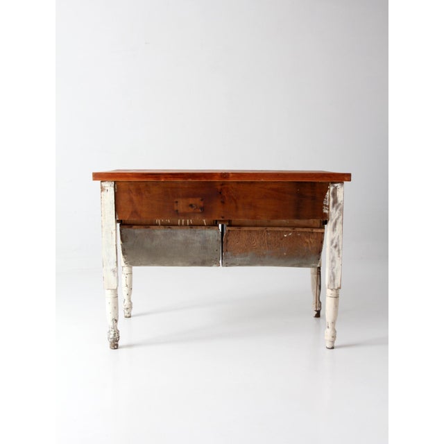 Antique Baker's Table For Sale - Image 13 of 18
