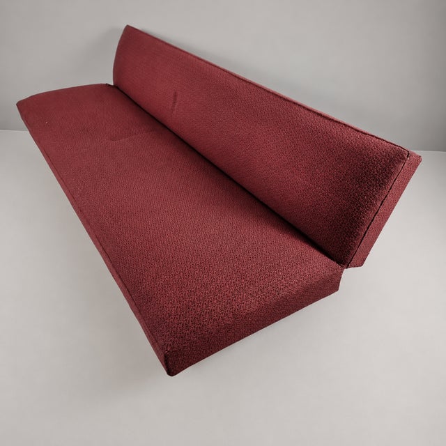 Vintage Brown Fabric Sofa, 1970s For Sale - Image 6 of 8