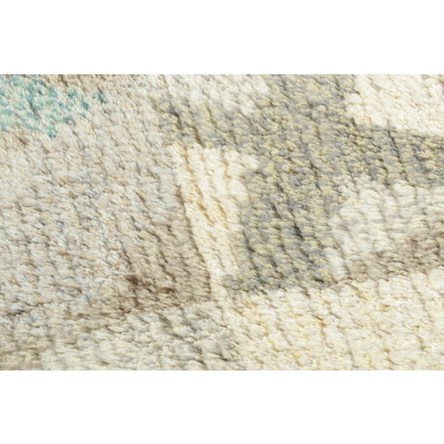 Hand-knotted in wool, this 2x3 contemporary Scandinavian rya rug joins Rug & Kilim’s Scandinavian collection as a...