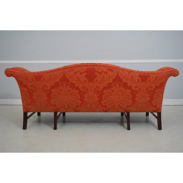 Kittinger Chippendale Style Camelback Sofa - New Upholstery For Sale - Image 16 of 18