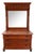 Antique Renaissance Dresser With Mirror and Marble Top For Sale