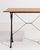 Cast Iron Bistro Table with Oak Top, Antique, France, 20th Century For Sale - Image 4 of 13