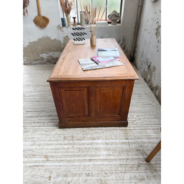 Vintage Oak Counter, 1950s For Sale - Image 11 of 18