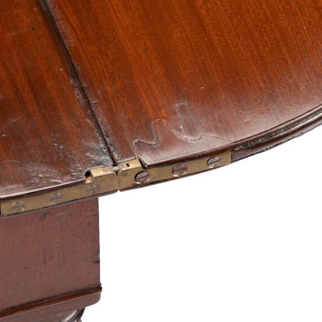 Federal Flip Top Mahogany Game Table Attributed to Samuel Field McIntire, 1810-15 For Sale - Image 15 of 18