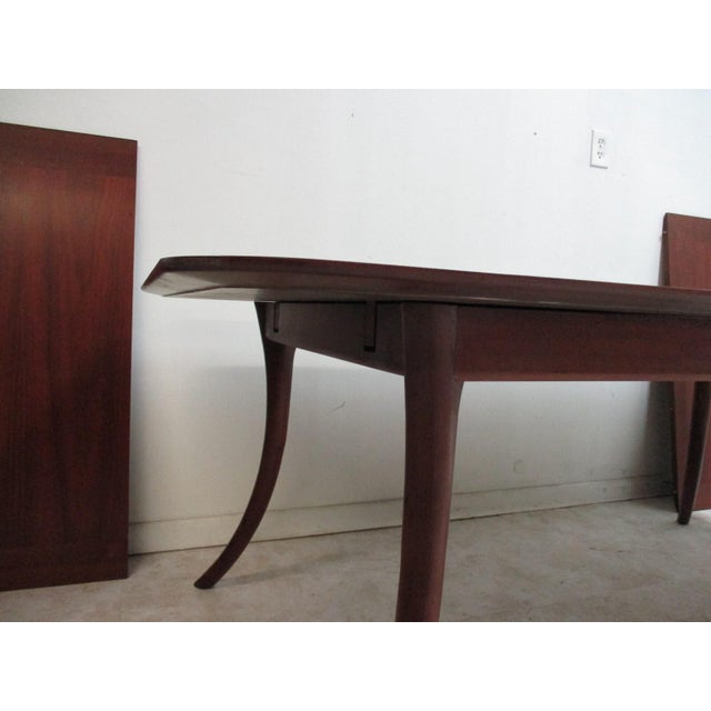 1990s Bexley Heath for Widdicomb Teak Dining Room Conference Table Danish Modern For Sale - Image 10 of 13