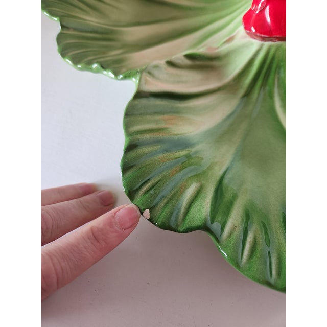 Ceramic 1940s Brad Keeler Lobster Cabbage Dish For Sale - Image 7 of 11