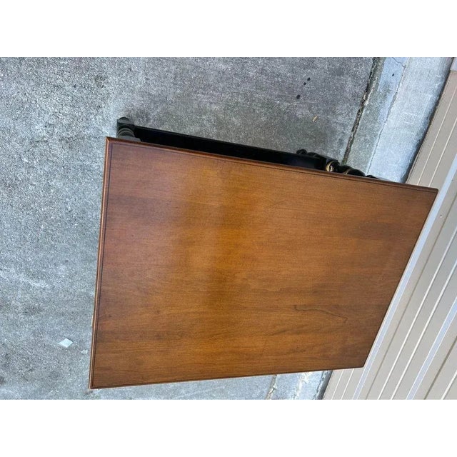 Vintage Hitchcock Stencilled Side Table Solid wood, painted Approximate measures: Height 22” 19” W 26” D