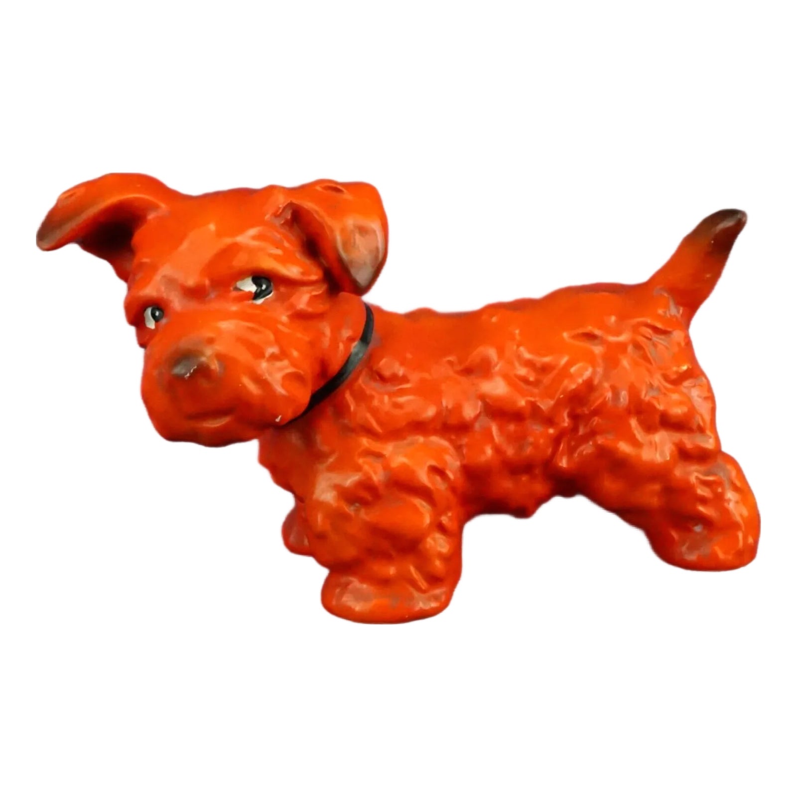 Ceramic Fox Terrier Dog from Goebel, Germany, Late 19th Century