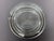 Glass Chunky Vintage Round Clear Glass Mid Century Ashtray Catchall For Sale - Image 7 of 7
