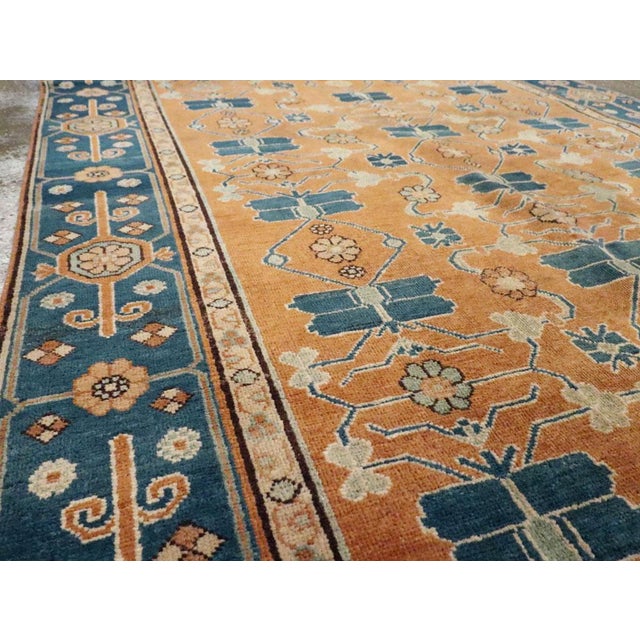 Galerie Shabab Collection Early 20th Century East Turkestan Samarkand Rug For Sale In New York - Image 6 of 10