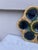 Rustic French Green Majolica Oyster Plate, Circa 1900 For Sale - Image 3 of 4