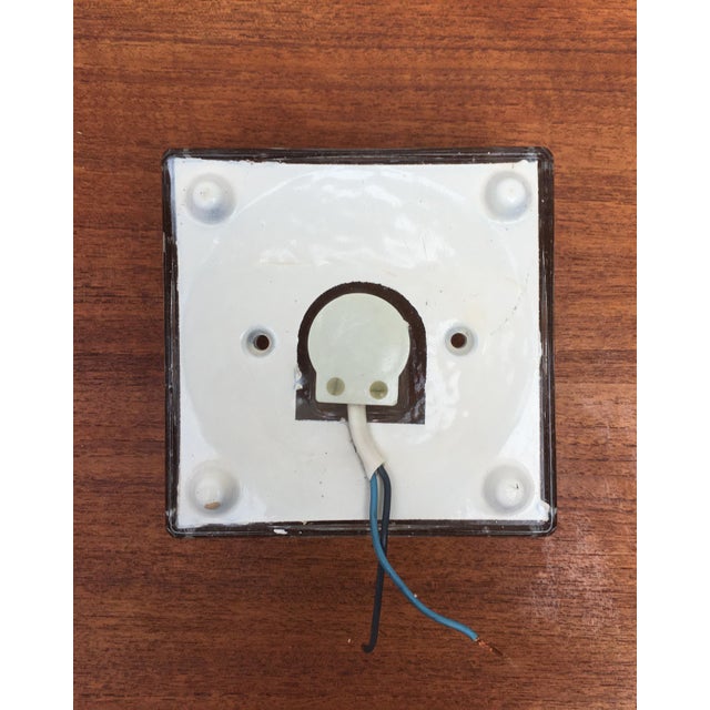 Vintage German Space Age Type 310 Glass Wall Lamps by Ludwig Beilharz for MZ Müller & Zimmer Leuchten, 1970s, Set of 6 For Sale - Image 12 of 18