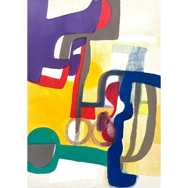 Maurice Estève, Celebration Day, 1952, Lithograph For Sale - Image 4 of 8
