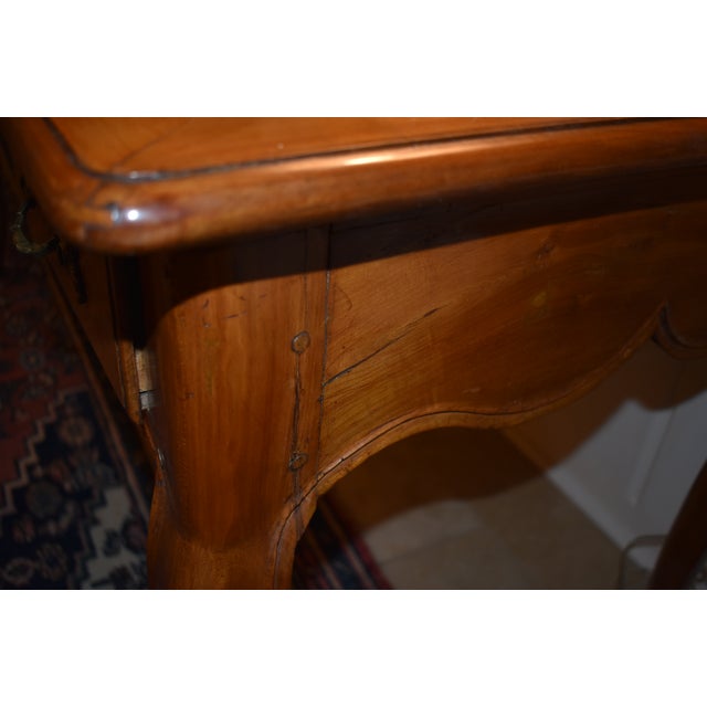 18th Century Fruitwood Louis XV Escritoire For Sale - Image 4 of 15