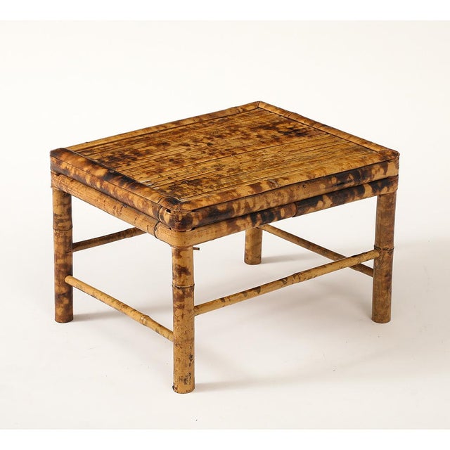 Wood Vintage Tortoise Bamboo Plant Stand For Sale - Image 7 of 10