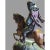 Vintage Barye Attributed "Arab Worrier on Horse" Bronze Sculpture Marble Base 30'' High For Sale - Image 9 of 12
