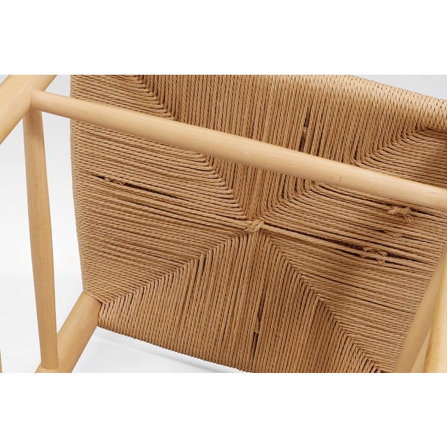 Wood J39 Dining Chairs by Børge Mogensen for FDB Møbler, Denmark, 1950s, Set of 4 For Sale - Image 7 of 8