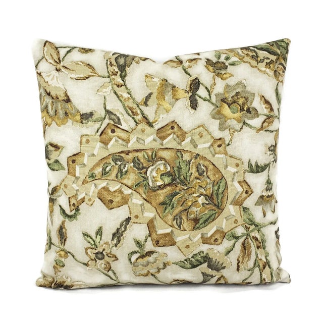 Contemporary Eric Cohler for Lee Jofa Yasmin in Stone Pillow Cover For Sale In Portland, OR - Image 6 of 6